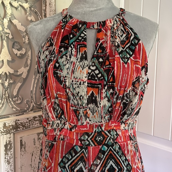 Emma & Michele Maxi Dress -      Size 10 - Multi Color - Picture 10 of 10